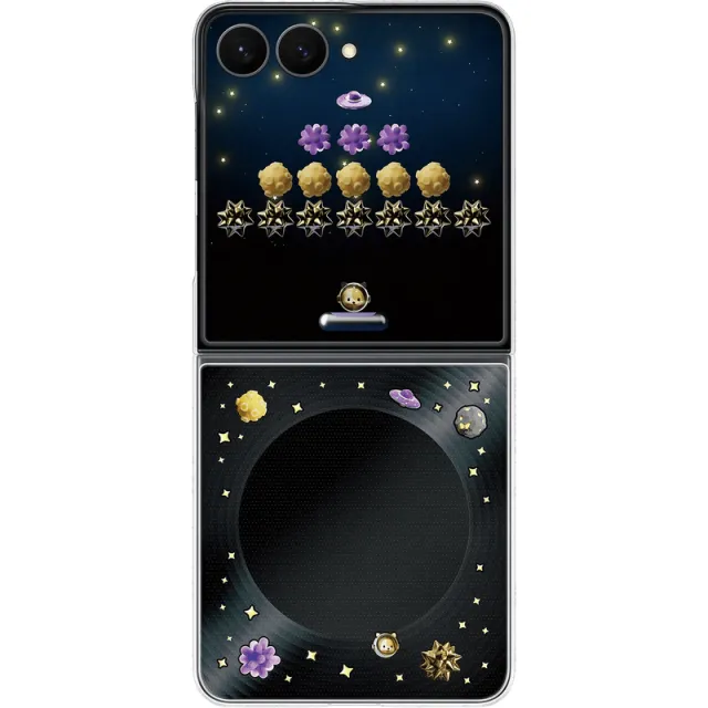 Samsung Galaxy Z Flip 8 Flipsuit Back Cover Zwart Black