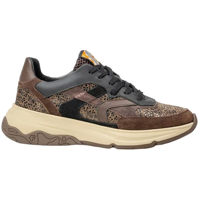 Floris Van Bommel Holli 01.01 leren sneakers - bruin