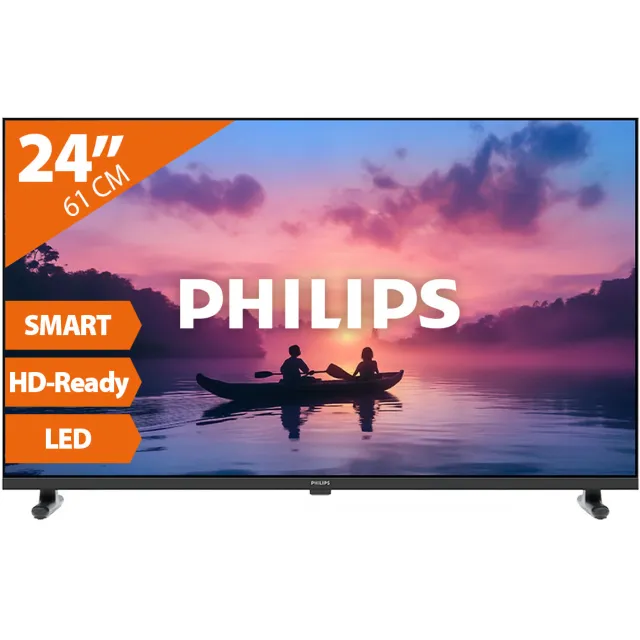 Philips 24PHS6050/12 LED Smart TV 24 inch zwart, foto 2