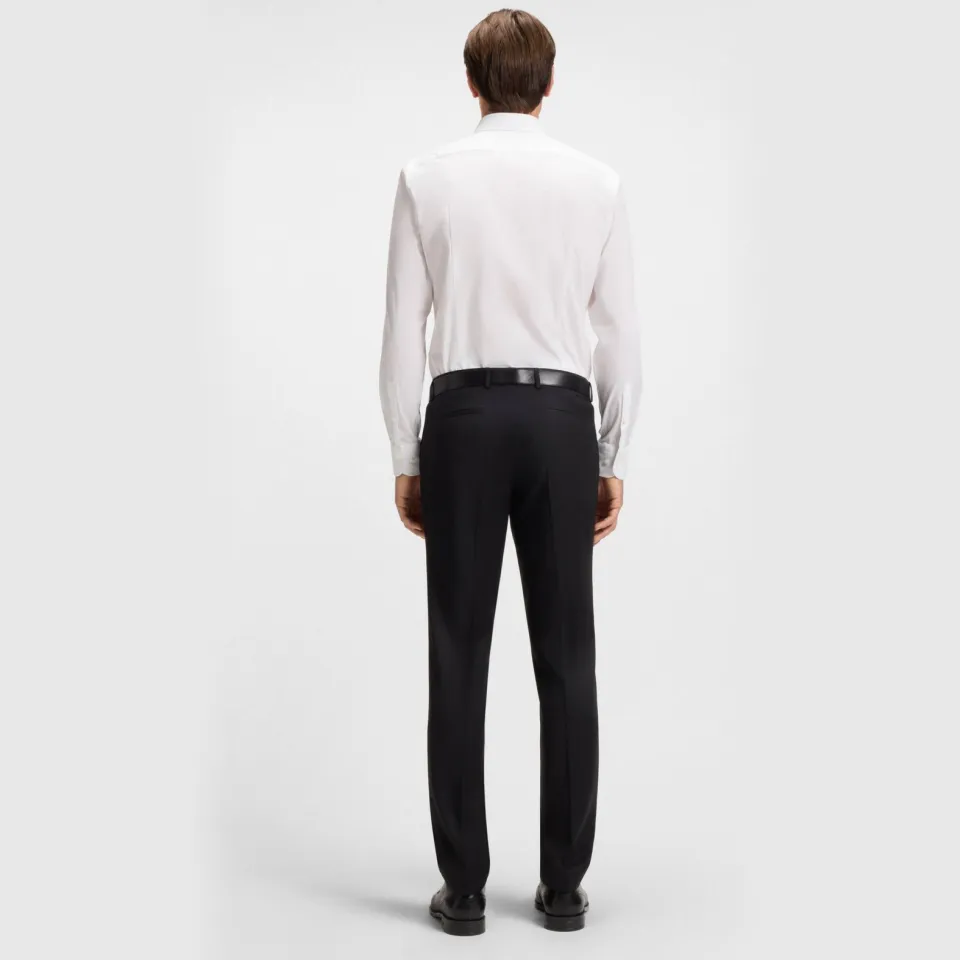 Boss slim fit overhemd H-HANK white, foto 4