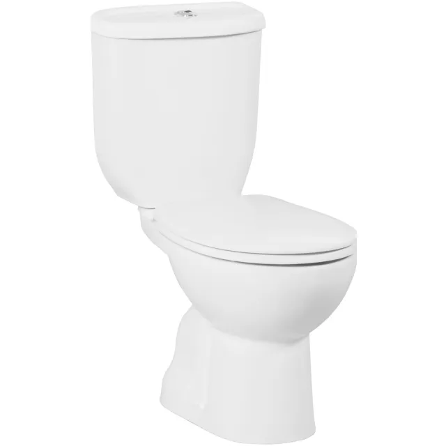 Boss & Wessing Toiletpot Staand Boss & Wessing Sedef Onder Aansluiting Wit Boss & Wessing
