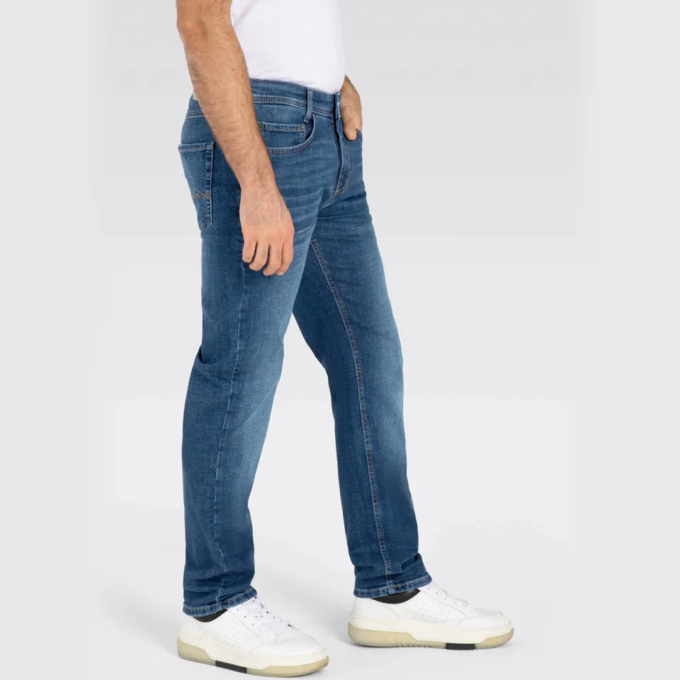 MAC Arne slim fit jeans donkerblauw h690 dark blue authentic 3d, foto 4