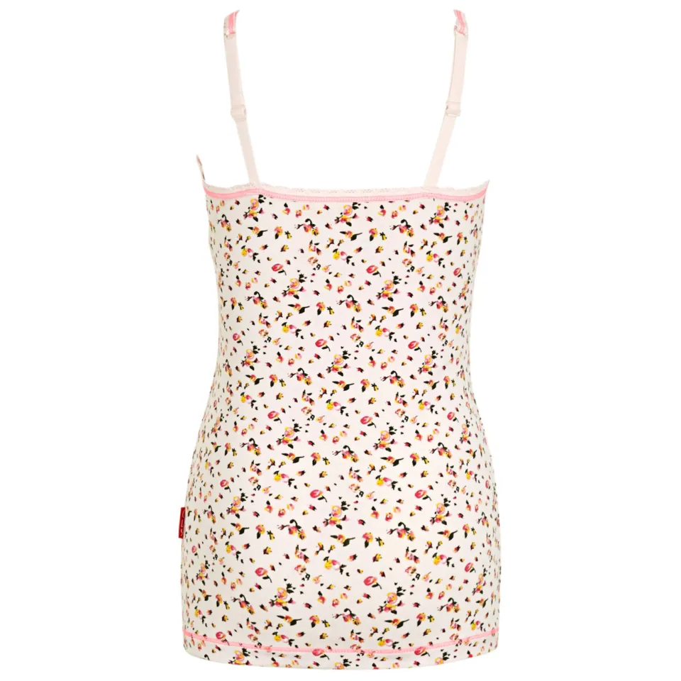 Claesen's singlet met bloemenprint roze, foto 2