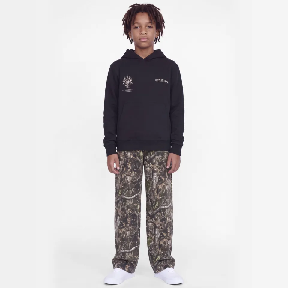 Jack & Jones JUNIOR hoodie met backprint - zwart, foto 5