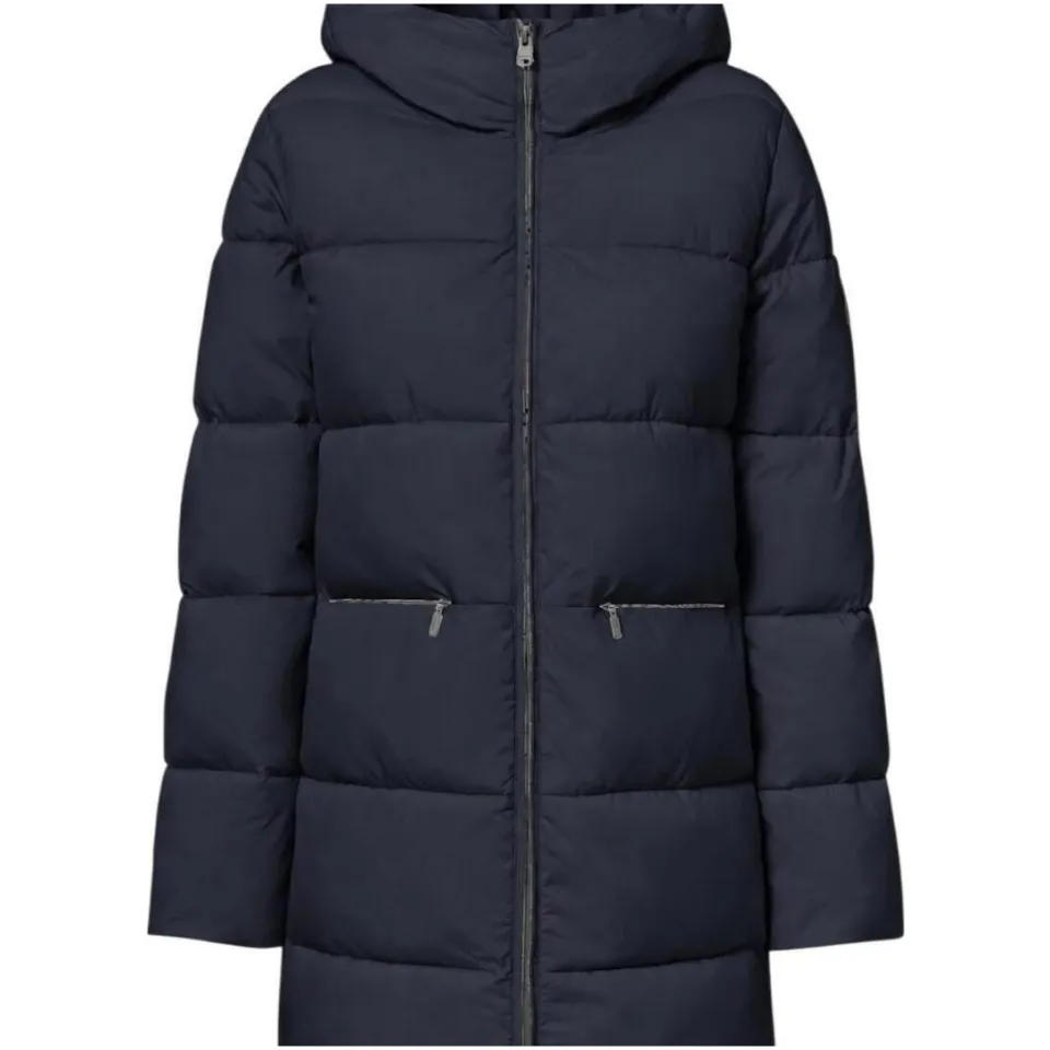 Ecoalf Marangu Jacket lange jas blauw, foto 2