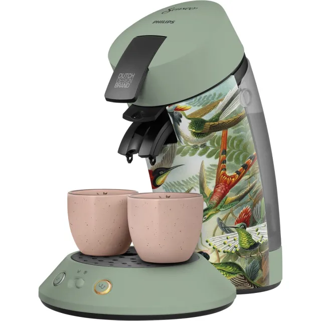 Philips SENSEO Original Plus koffiezetapparaat - Koffiepadmachine - Limited Edition - CSA210/85 + 2 exclusieve koffiekopjes