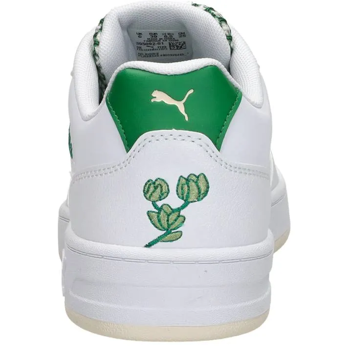 Puma Court Classy Blossom lage sneakers wit, foto 4