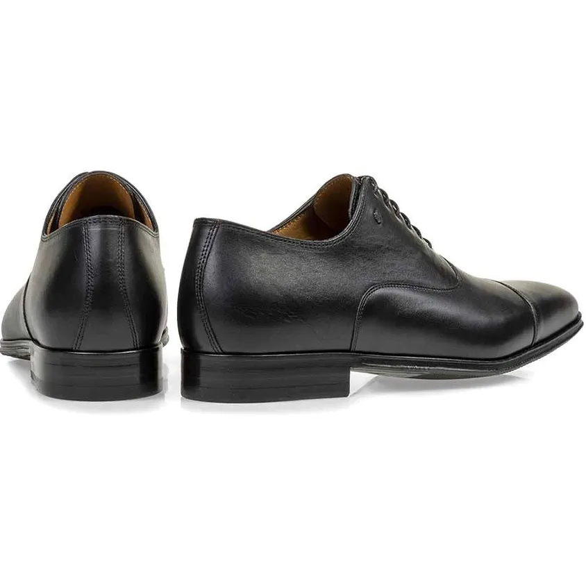 Floris Van Bommel Raffa 02.02 leren veterschoenen zwart, foto 4