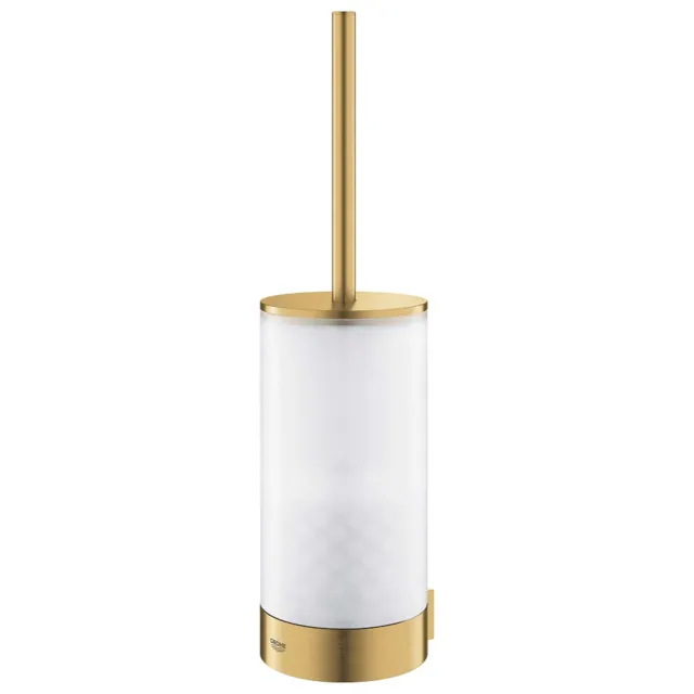 Grohe Selection Glas toiletborstel met wandhouder Cool Sunrise Goud