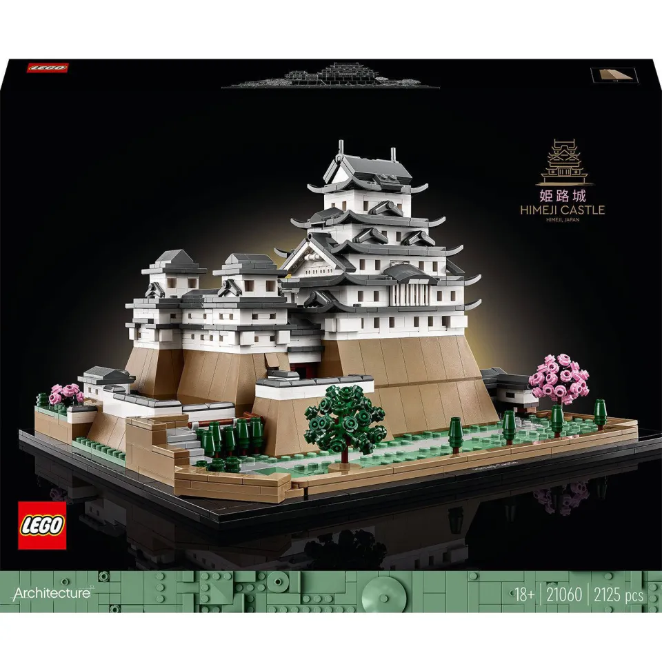 Lego Architecture Kasteel Himeji Japans Kasteel Model Bouwpakket voor Volwassenen 21060, foto 6
