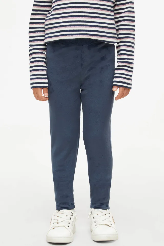 s.Oliver suède legging blauw, foto 4