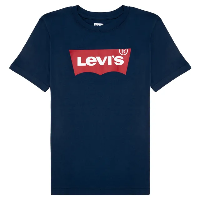 Levi's Kids T-shirt Batwing met logo donkerblauw, foto 2