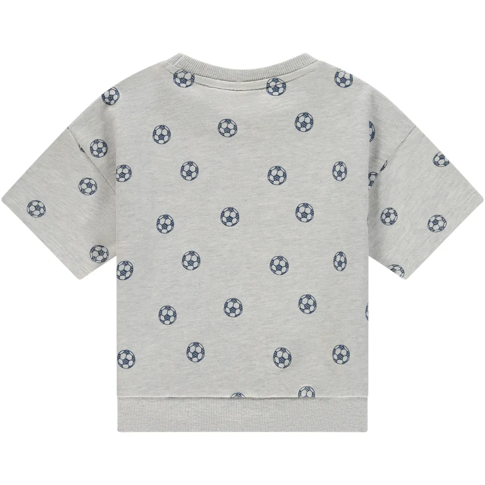 Stains&Stories T-shirt lichtgrijs, foto 3