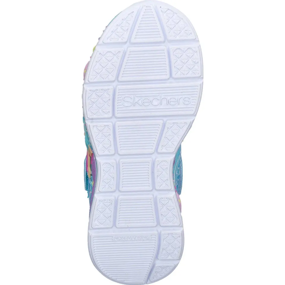 Skechers S Lights Mermaid Dreams sneakers met lichtjes blauw, foto 4