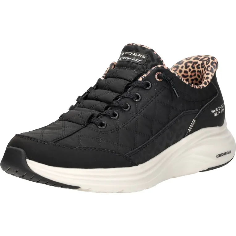 Skechers Slip-ins Contour Foam sneakers zwart, foto 3
