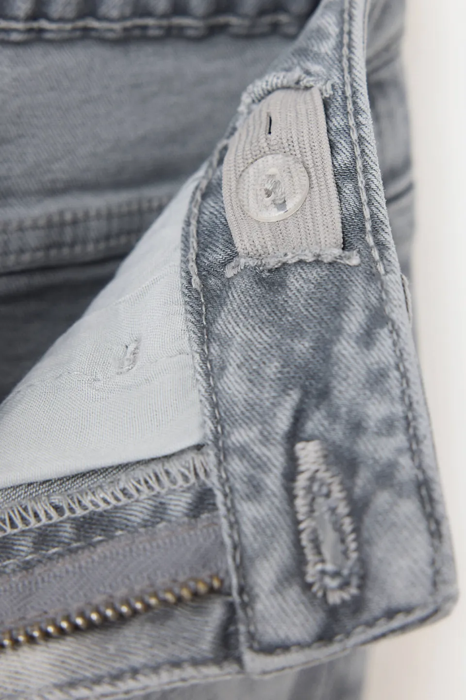 Mango Kids slim fit jeans - grijs, foto 2