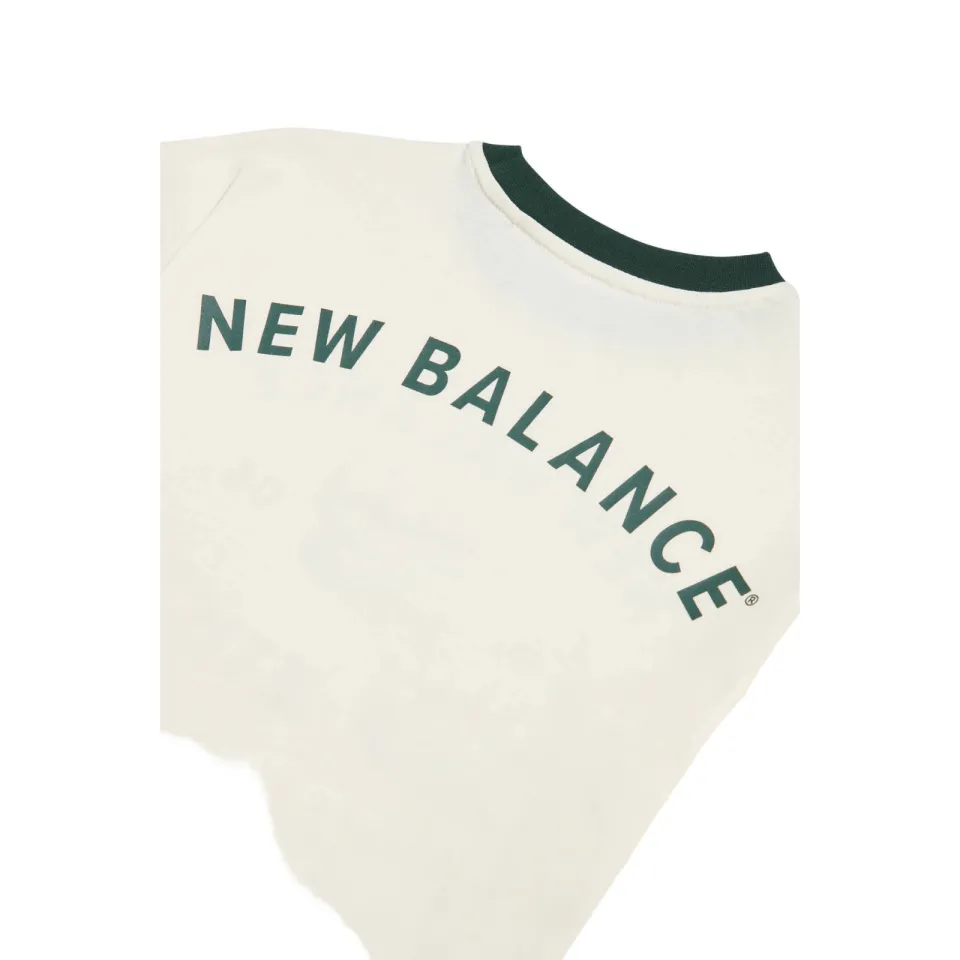 New Balance T-shirt ecru, foto 3