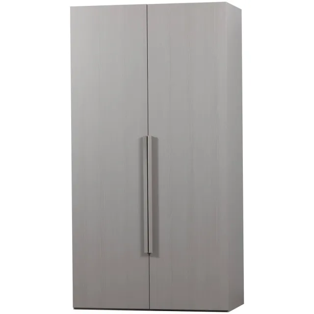 WOOOD Rens kledingkast 2-deurs pebble grey, foto 2