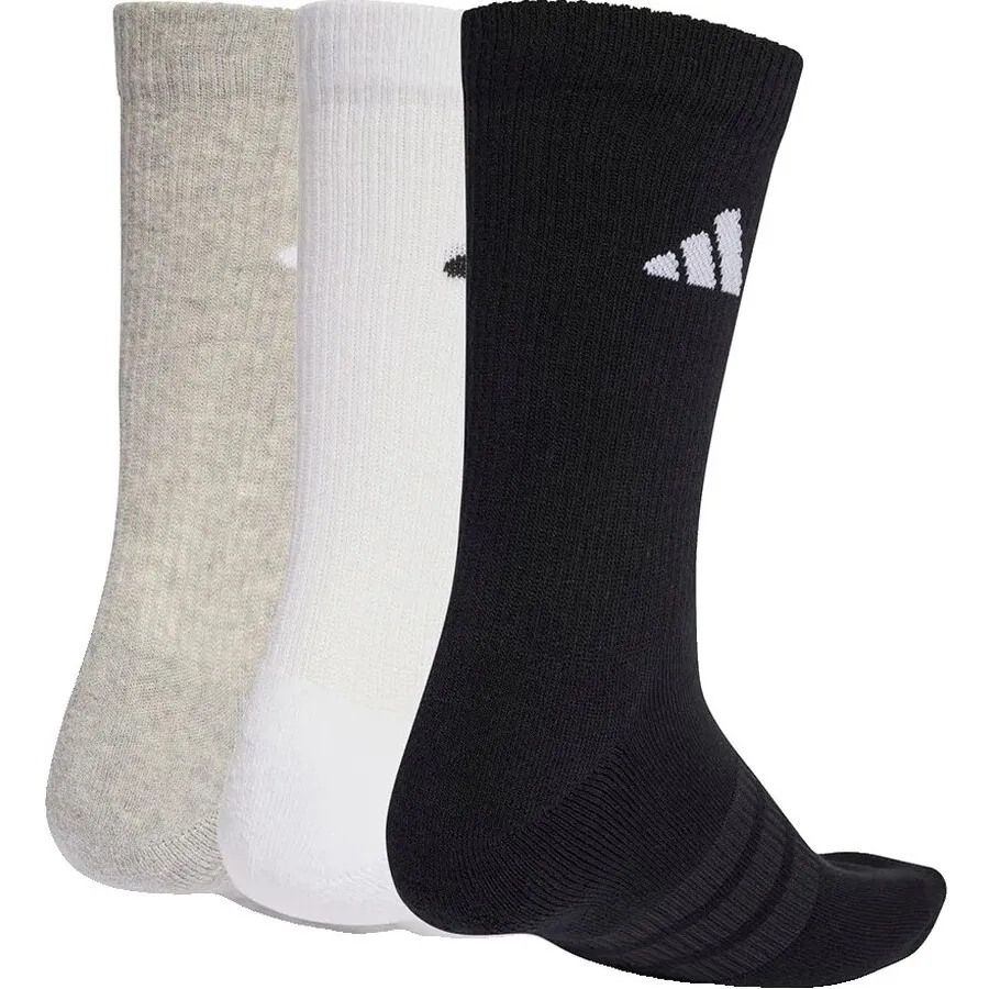 Adidas Sportswear sportsokken - zwart/wit/beige (set van 3), foto 2