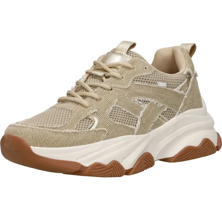 Sub55 lage sneakers beige, foto 3