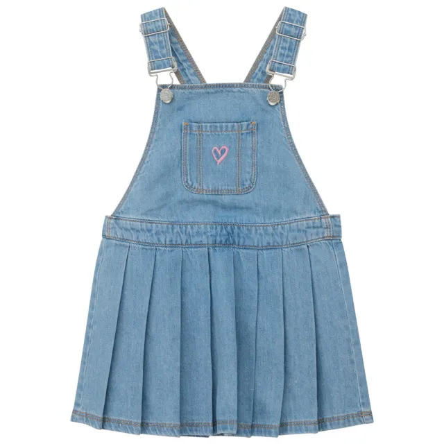 s.Oliver denim spijkerjurk lichtblauw, foto 2