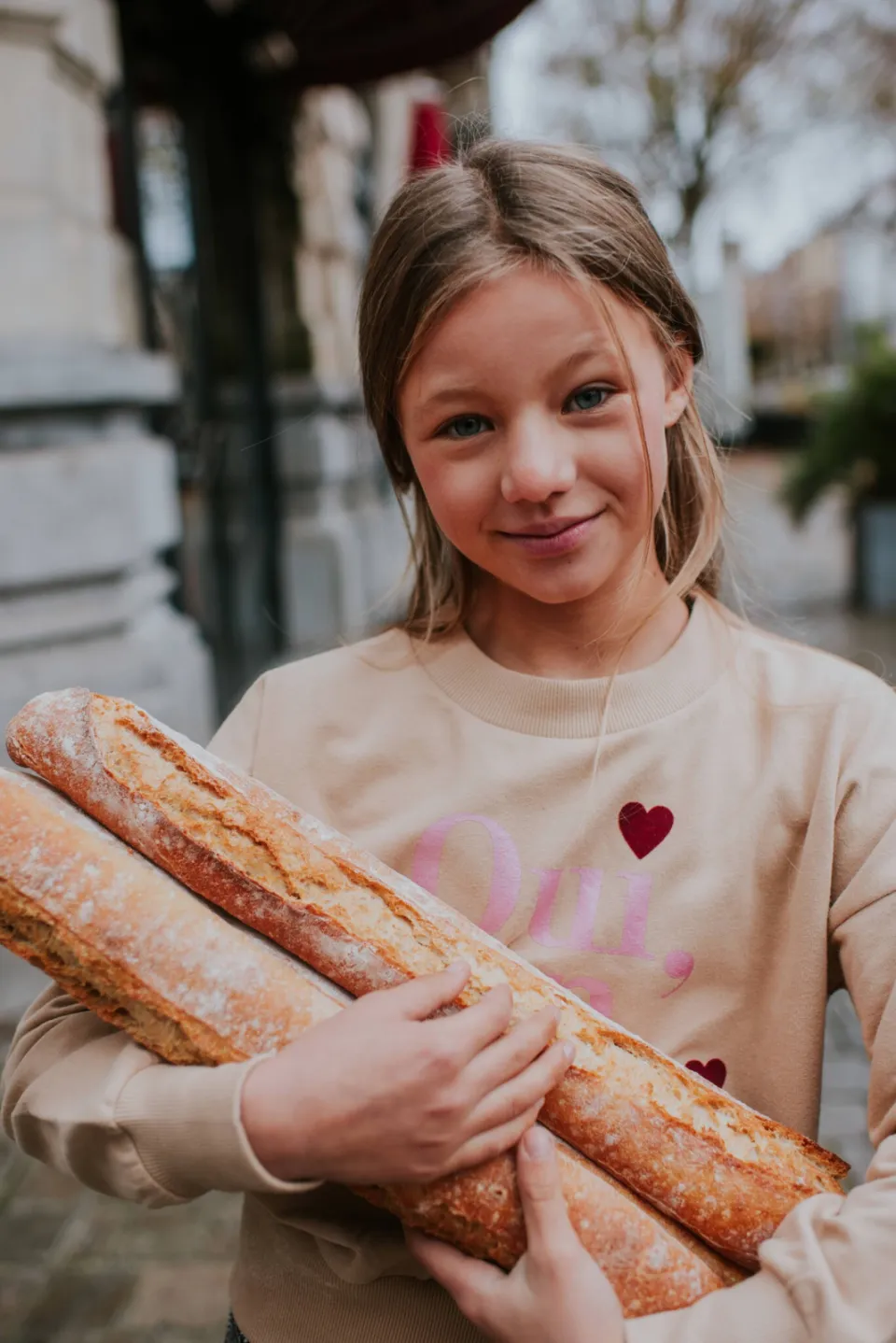 No Way Monday boxy sweater met tekst - beige, foto 6