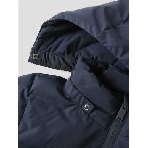 NAME IT MINI gewatteerde jas donkerblauw, foto 4