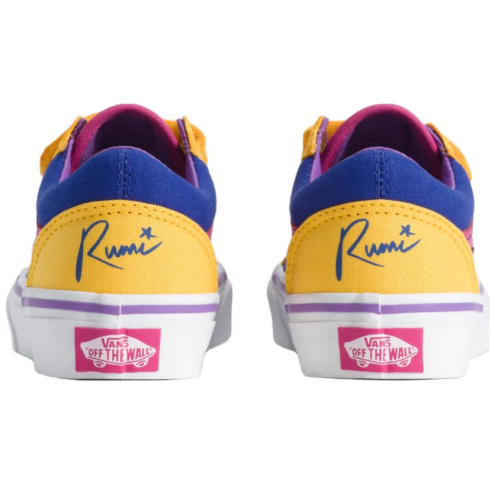 Vans Old Skool V Kpop Demon Hunters Rumi sneaker geel, foto 6
