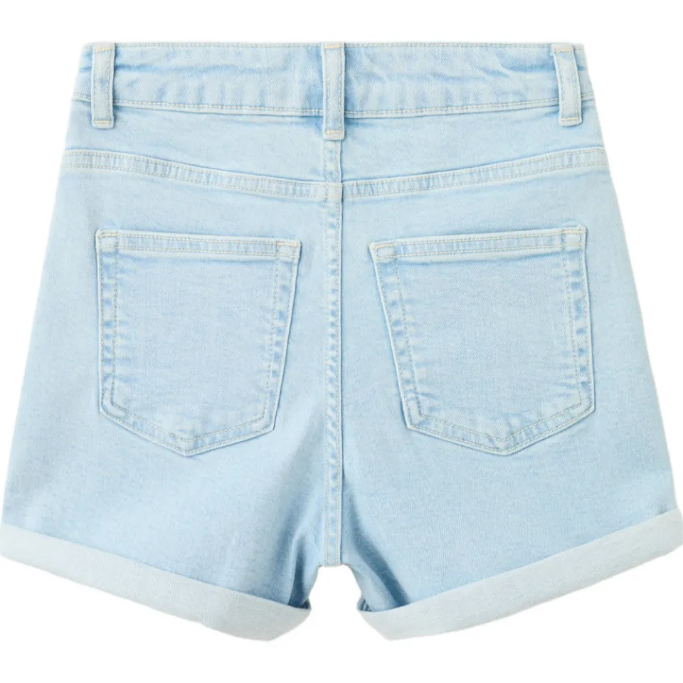 Mango jeansshort lichtblauw denim, foto 2