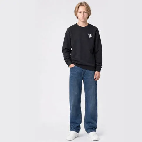 Petrol Industries sweater met backprint - zwart, foto 3