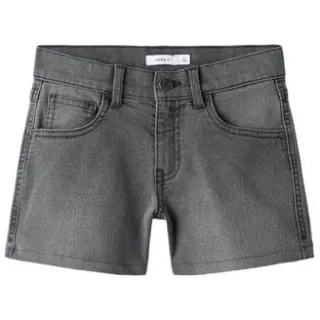 NAME IT wide leg short grijs denim Medium Grey Denim