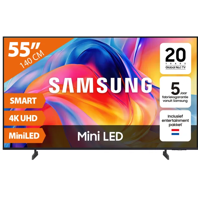 Samsung UE55M73H (2026) - 55 inch - MiniLED TV Zwart