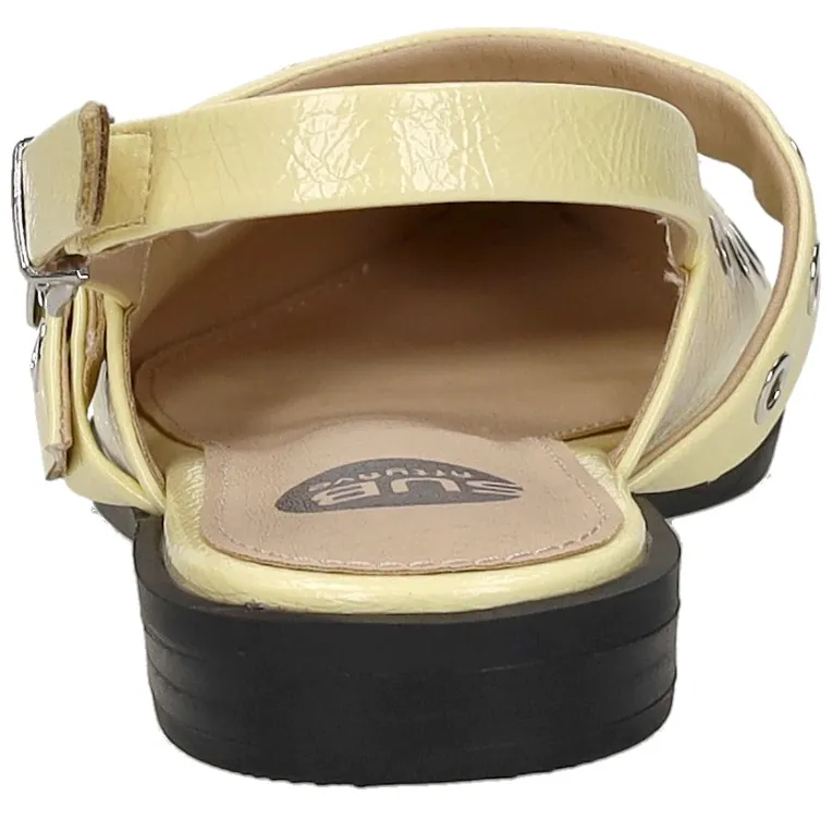 Sub55 slingback geel, foto 4