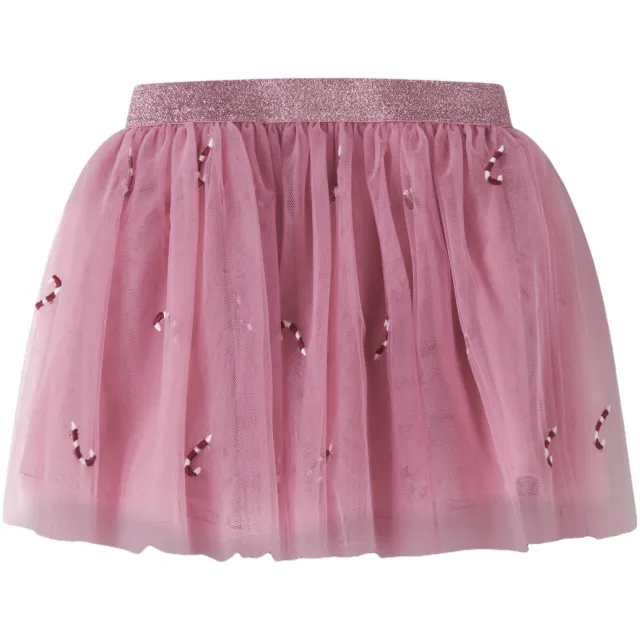 NAME IT MINI tule rok met print roze, foto 2