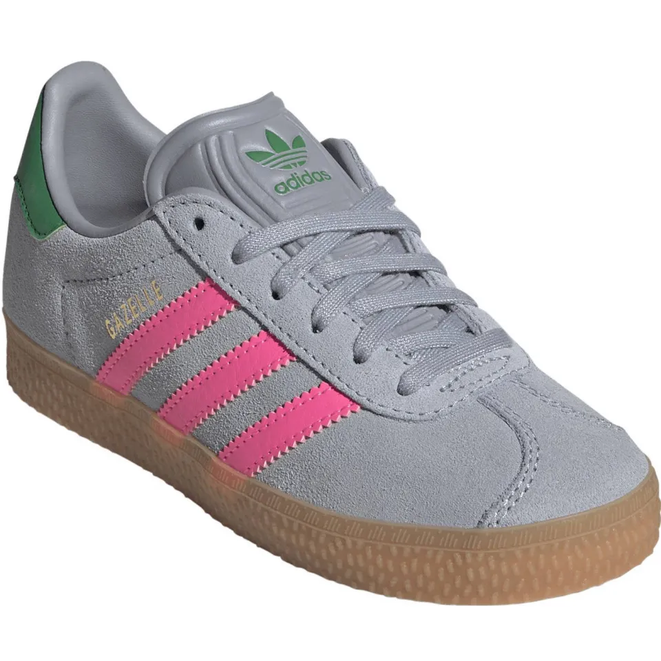 Adidas Originals Gazelle sneakers grijs/roze, foto 4