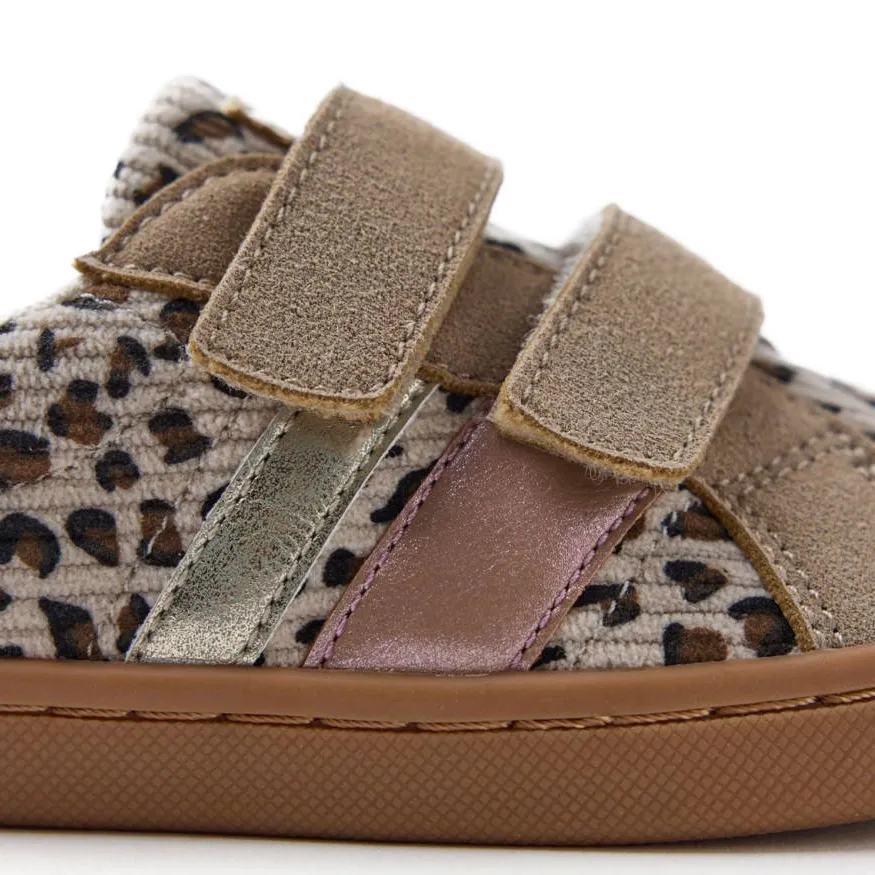 Gioseppo sneakers met panterprint - beige, foto 7