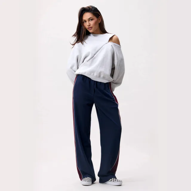 Catwalk Junkie wide leg broek - marineblauw