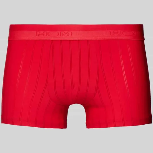 Hom Boxershort met streepmotief rood