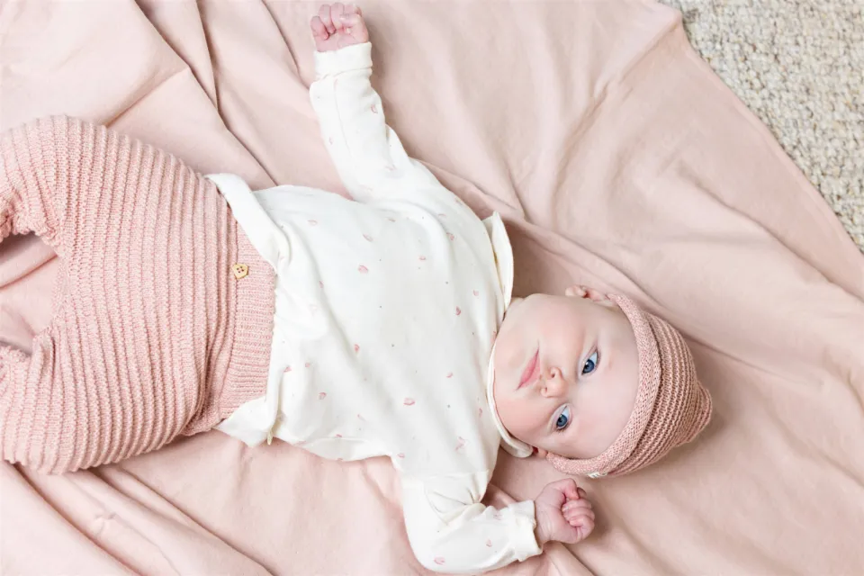 Petite Maison Seol regular fit broek roze, foto 4
