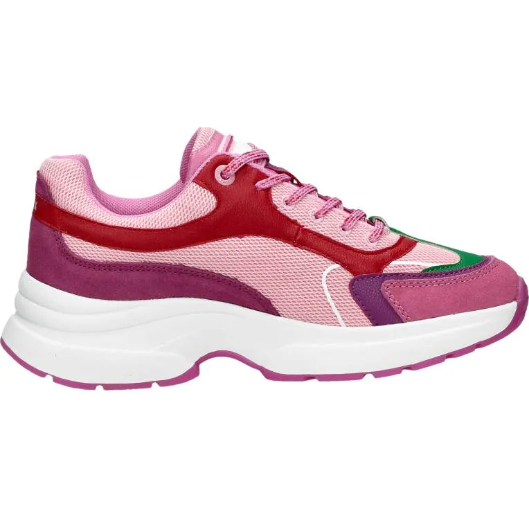 Mexx Loyce lage sneakers roze Fuchsia