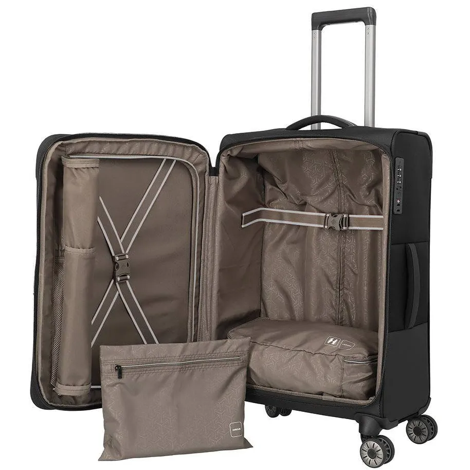 Travelite Crosslite 5.0 trolley zwart, foto 2