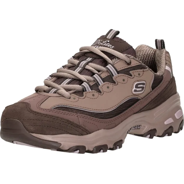 Skechers D'Lites sneakers donkerbruin, foto 5
