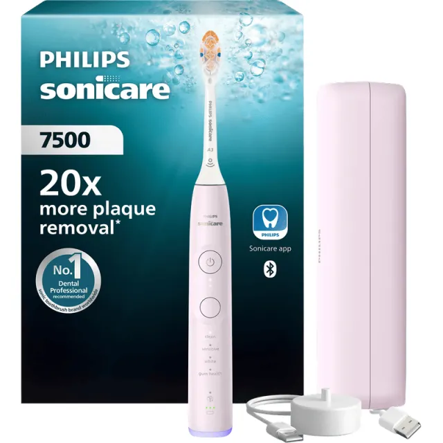 Philips Sonicare Series 7500 HX7422/05 Roze