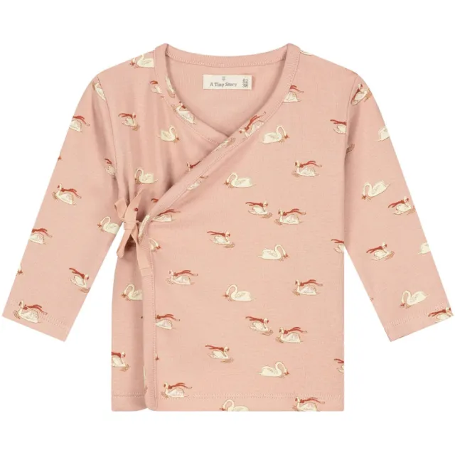 A Tiny Story longsleeve met print oudroze, foto 2