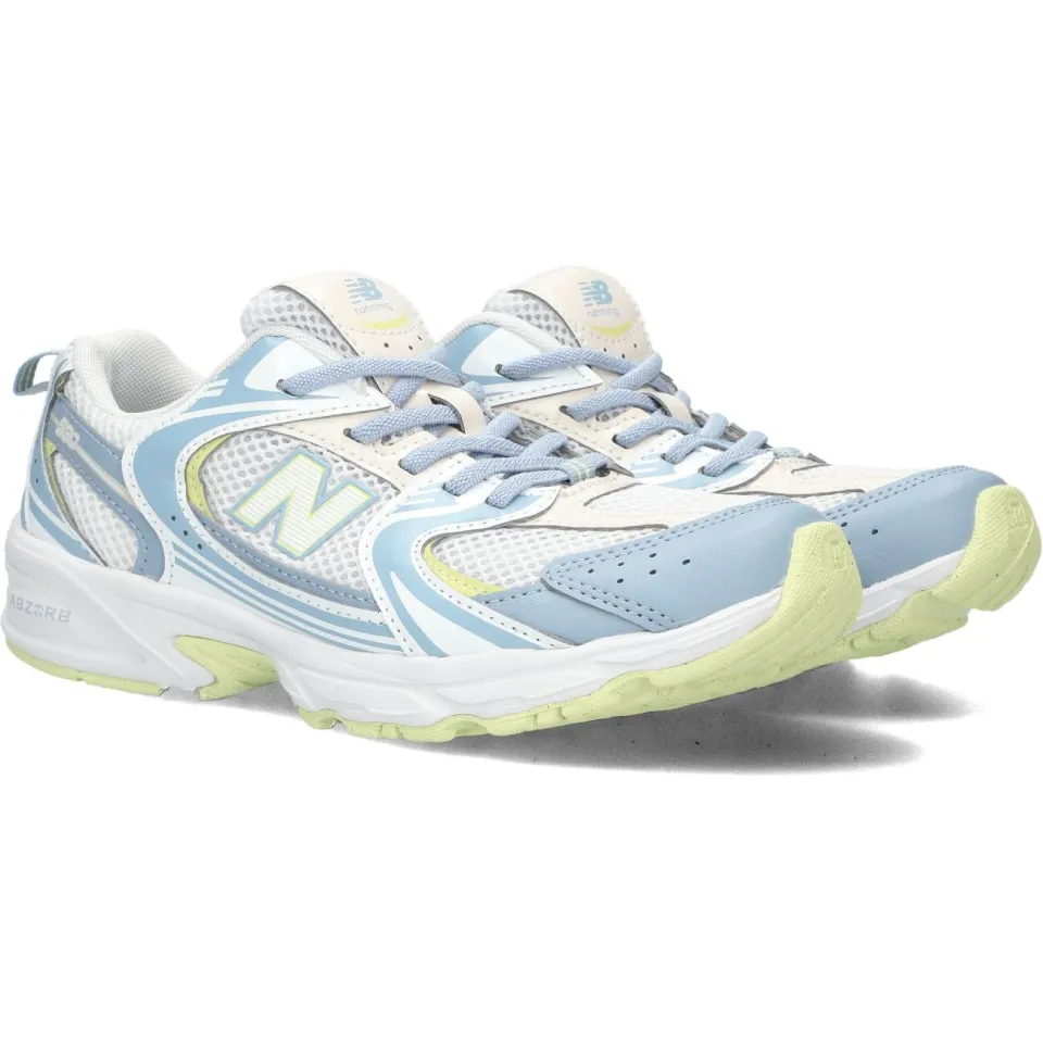 New Balance 530 lage sneakers lichtblauw grijs, foto 2