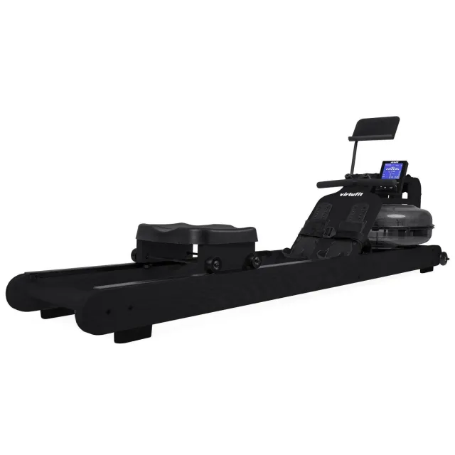 Virtufit Elite Water Resistance houten roeitrainer zwart