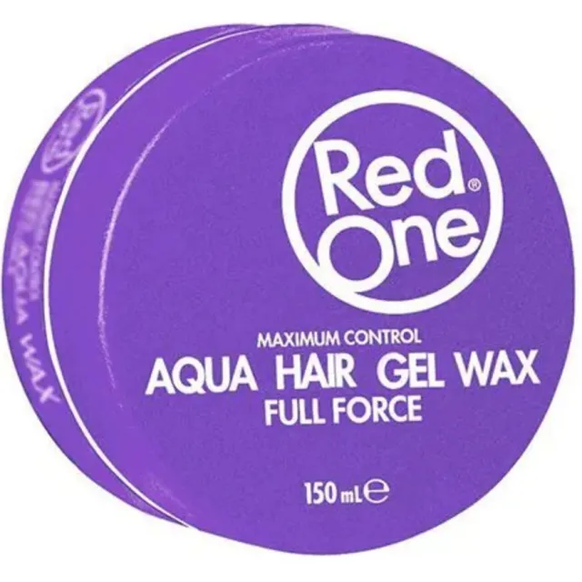 RedOne Red One Aqua Hair Gel Wax Purple 150 ml
