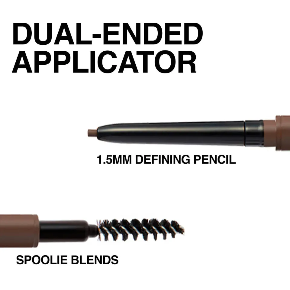 Maybelline New York Brow Ultra Slim wenkbrauwpotlood 02 Soft Brown bruin, foto 4