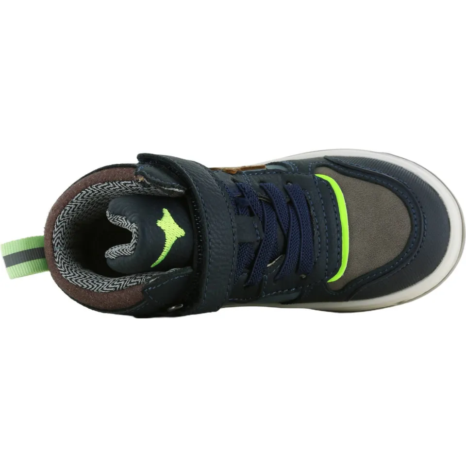 Shoesme hoge sneaker donkerblauw donkerblauw/groen, foto 8