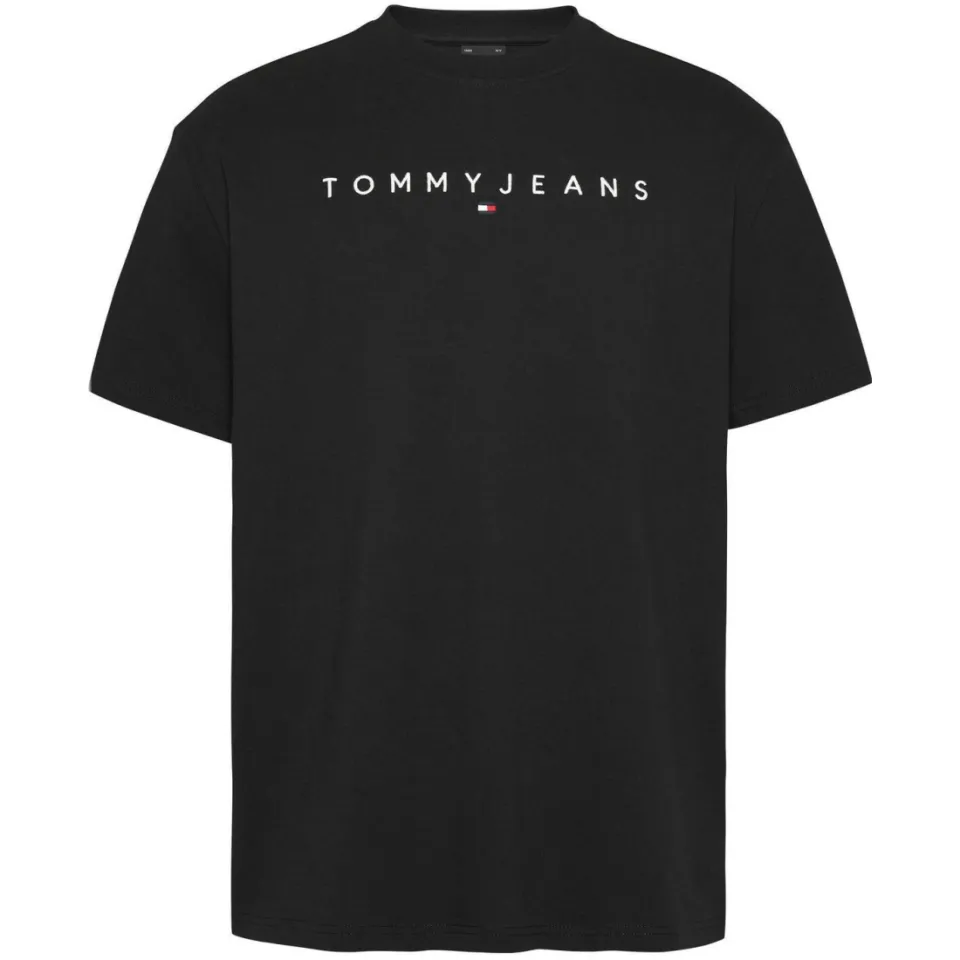 Tommy Jeans regular T-shirt zwart, foto 2